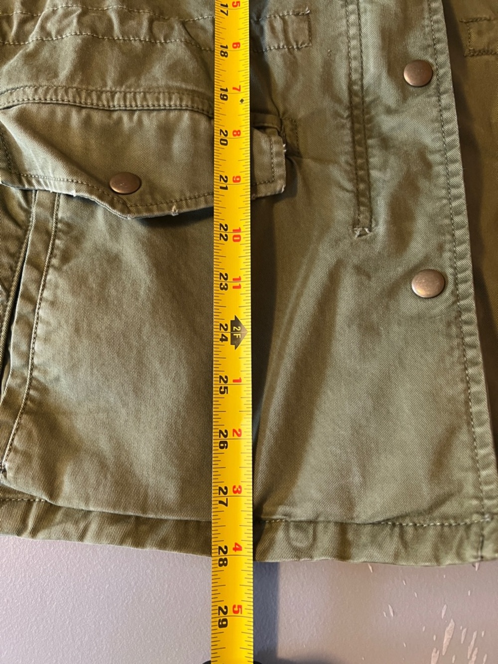 Gap Utility Jacket Distressed Womens size L - Picture 9 of 16